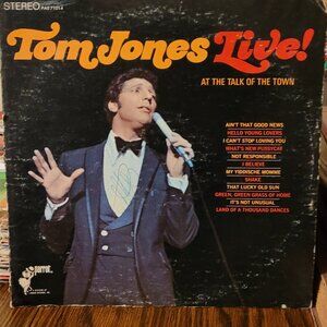 Lot of 6 Tom Jones 33 1/2 Vinyl (PLEASE READ DESCRIPTION)